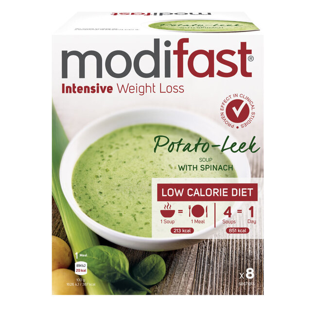 Zuppa Modifast Intensive patate e porri 440 Grammi