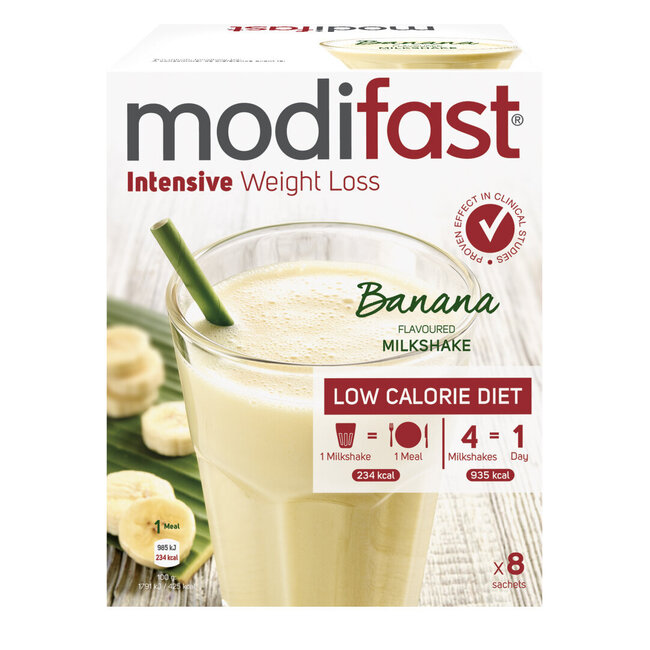 Modifast Intensive koktajl mleczny bananowy 440 Gram