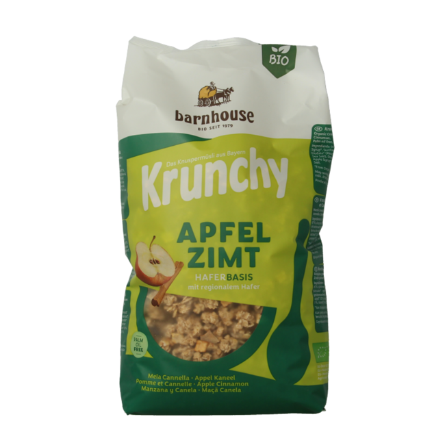 Krunchy Apple Cinnamon Organic 750g