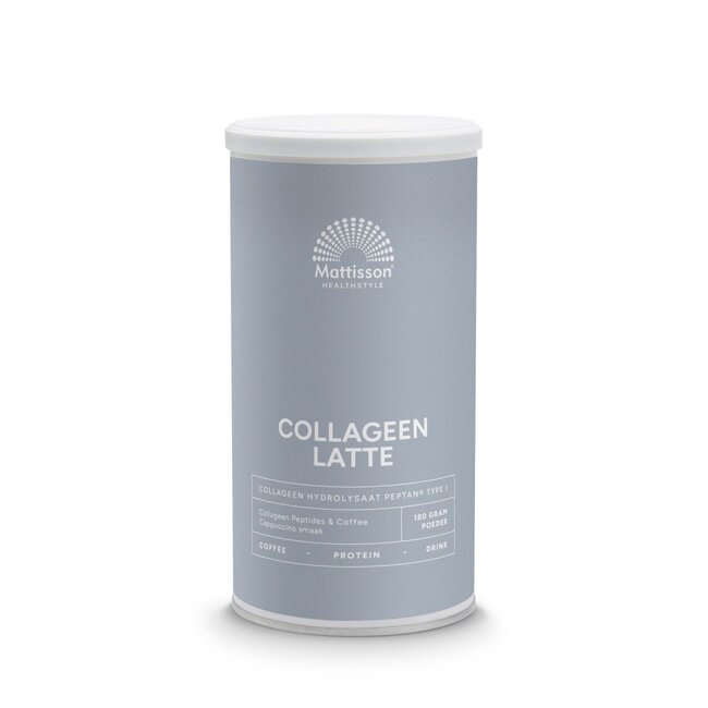 Mattisson Absolute boisson café instantané collagène & latte 180 g