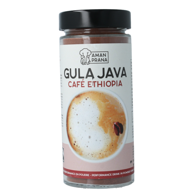 Aman Prana Gula Java cacao & café Éthiopie 230 g