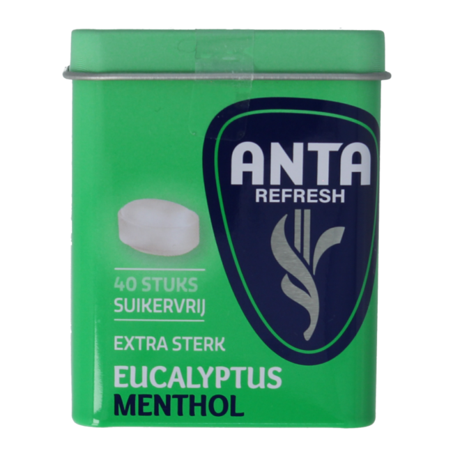 Anta Refresh Eukalyptus Menthol extra stark zuckerfrei 72 Gramm