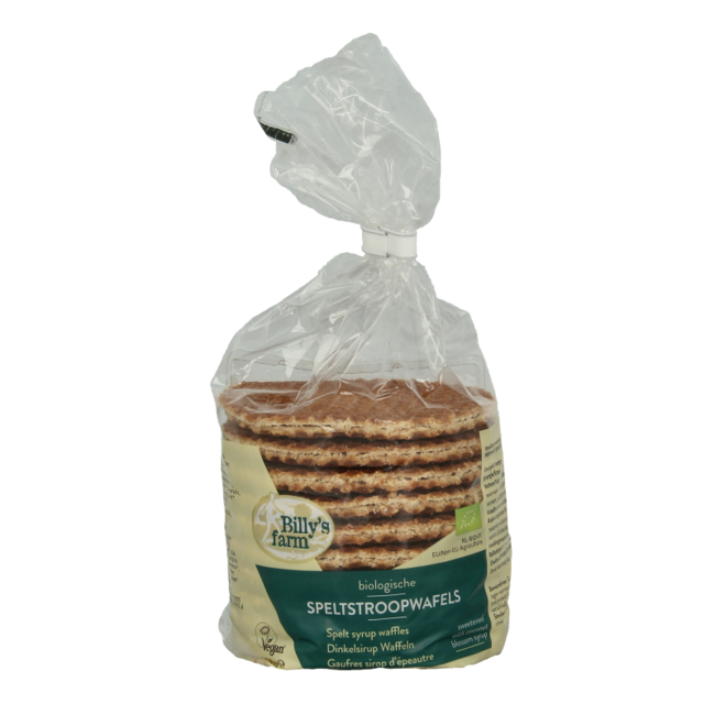 Stroopwafels orkiszowe bio 300 gramów