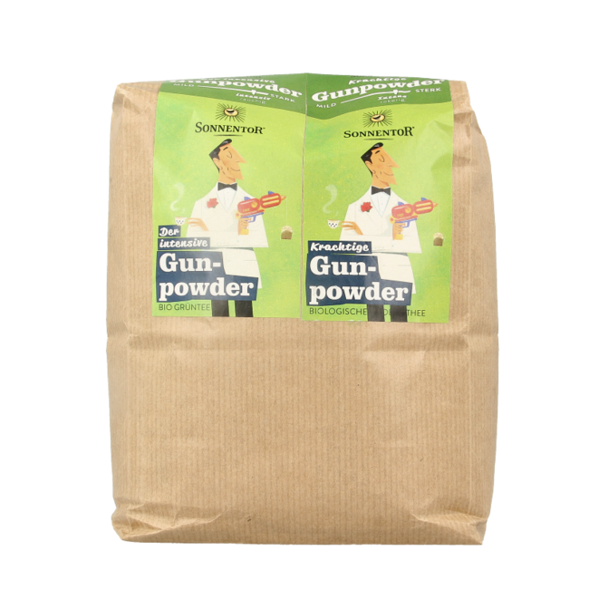 Tè verde sfuso Gunpowder Sonnentor biologico 1 Chilogrammo