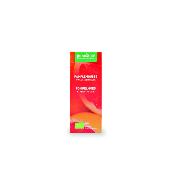 Purasana Huile essentielle de pamplemousse bio 10 ml