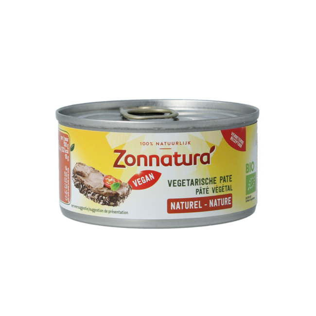 Paté vegetal natural ecológico 125 g