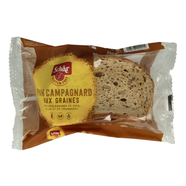 Pain campagnard aux céréales sans gluten 250 g