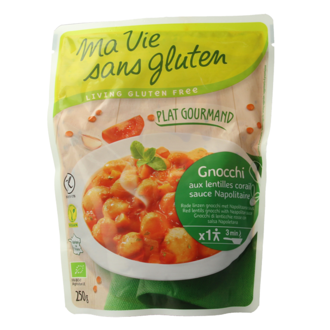 Ma Vie Sans Gnocchi Napolitana sans gluten bio 250 g