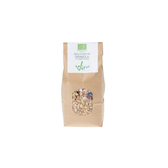 Granola Biologica Vitiv Flower Power 500 Grammi
