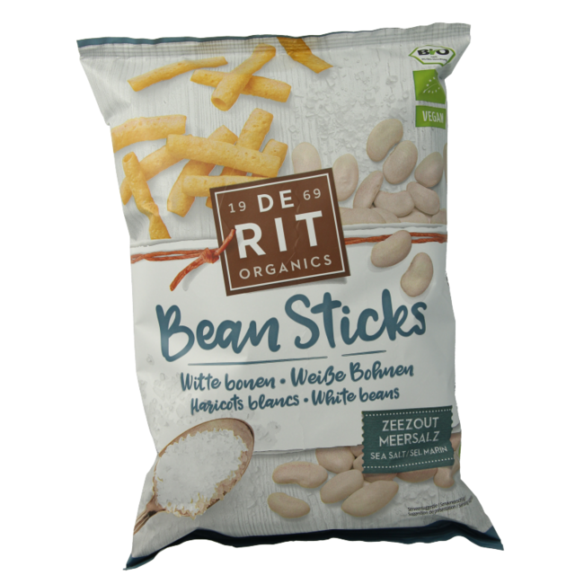 De Rit Bohnen-Sticks Meersalz Bio 75 Gramm