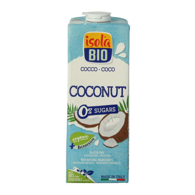 Kokosdrink suikervrij bio 1 Liter