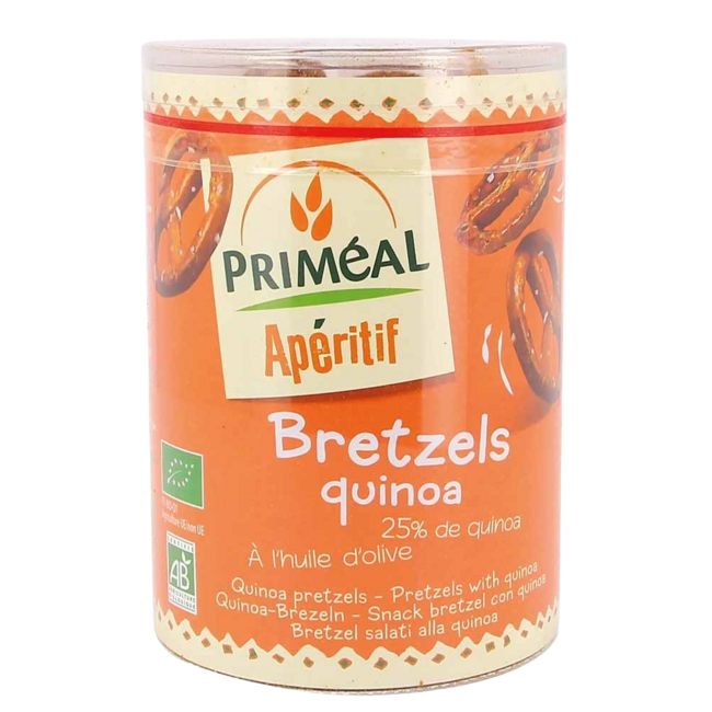Primeal Bretzel Aperitivo alla Quinoa Bio 200 Grammi