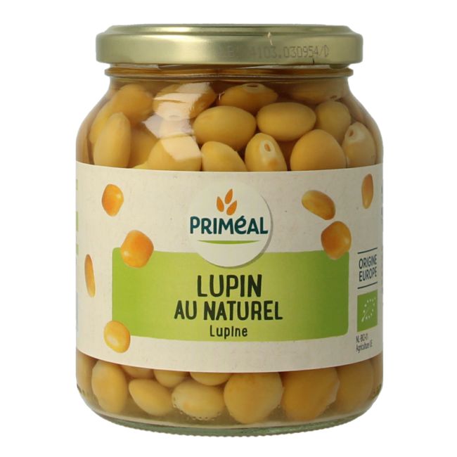 Lupin au naturel bio Priméal 340 g