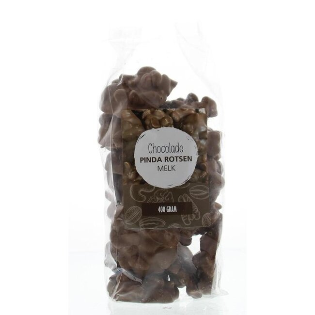 MijnNatuurwinkel Rocher di Arachidi al Latte Fatti in Casa 400 Grammi