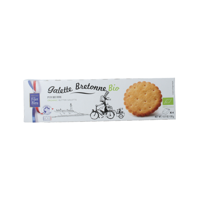Galettes au beurre bio Island Bakery 130 g