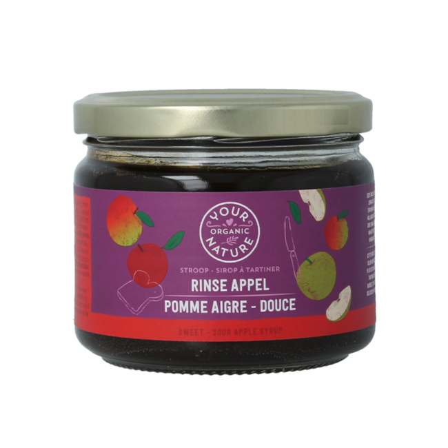 Your Organic Nature Sirop de pommes acidulé bio 330 g