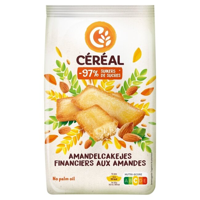 Cereal Bizcochos de almendra reducidos en azúcar 175 g