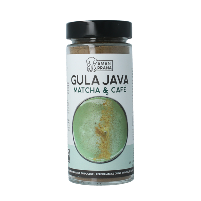 Amanprana Gula Java Matcha & Cafe Bio 230 Gram