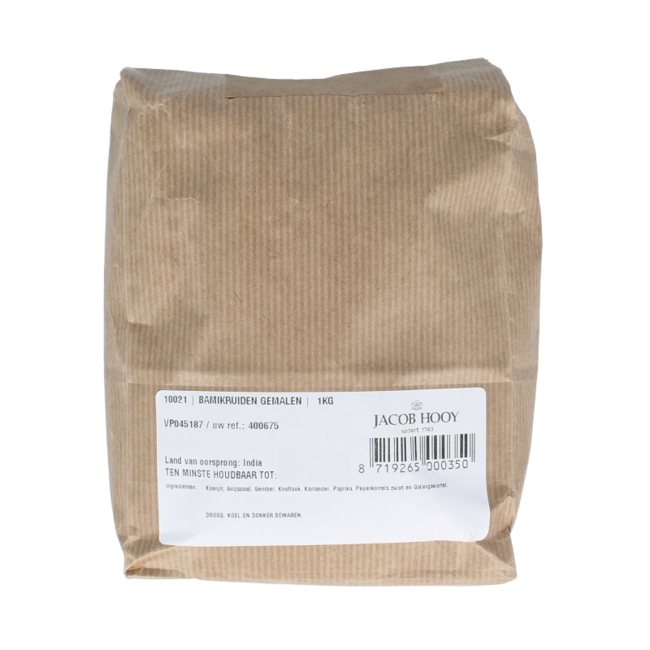 Jacob Hooy Ground Bami Spices 1 Kilogram