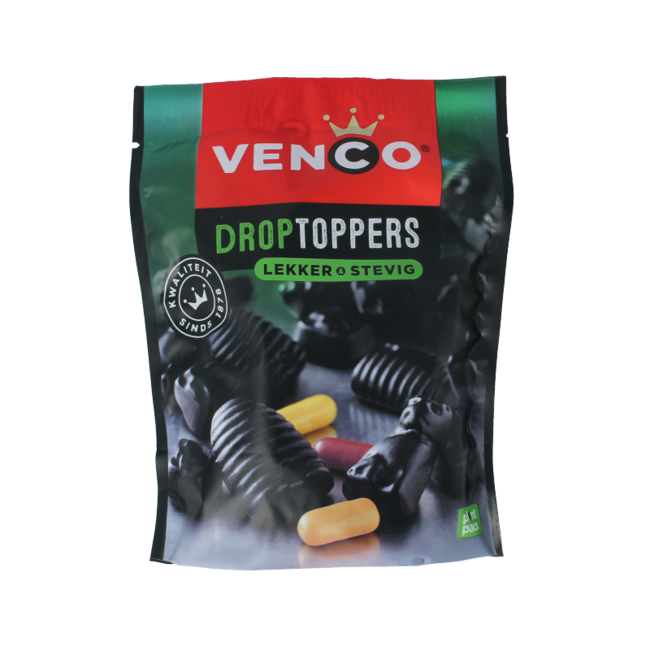 Droptoppers lekker stevig 225 Gram
