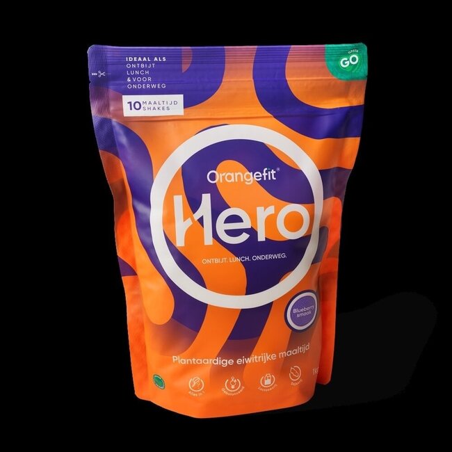 Orangefit Hero Shake Blaubeere 1 Kilogramm