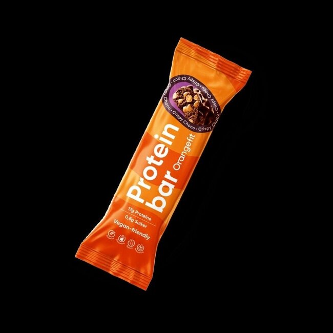 Barrita de proteínas Orangefit chocolate crujiente 50 g
