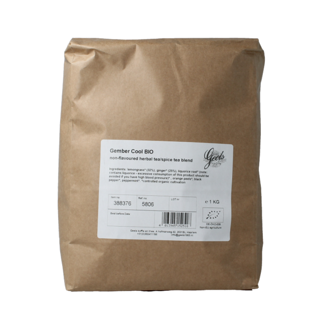 Geels Ginger Cool Organic 1kg