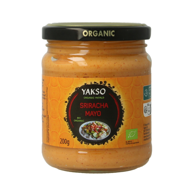 Yakso Sriracha Mayonnaise Bio 200 Gramm