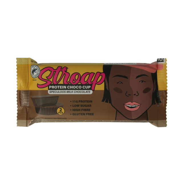 Stroap Protein Choco Cup Speculoos Chocolat au Lait 42 g