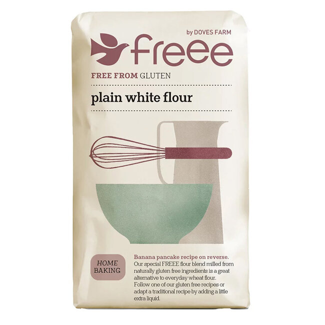 Doves Farm Harina blanca sin gluten 1 kg