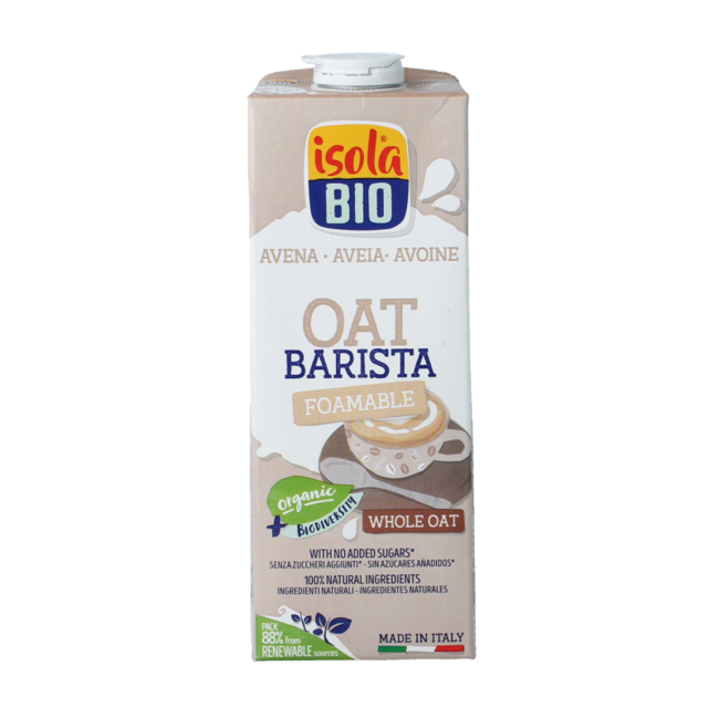 Isola Bio Napój Owsiany Barista Bio 1 Litr