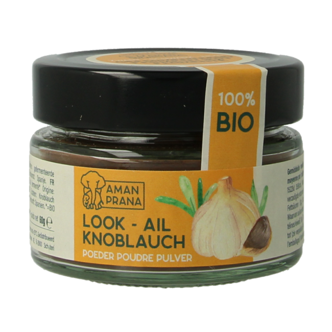 Organic black garlic powder 60g