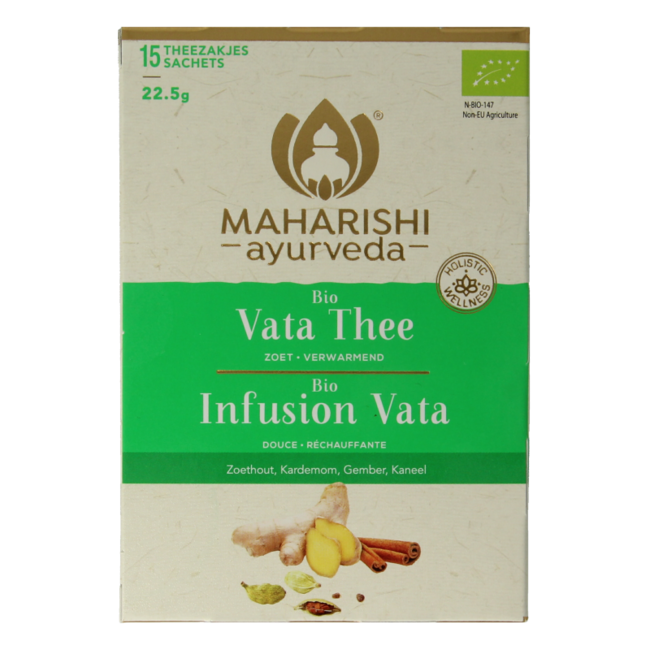 Infusión Vata bio 15 bolsitas