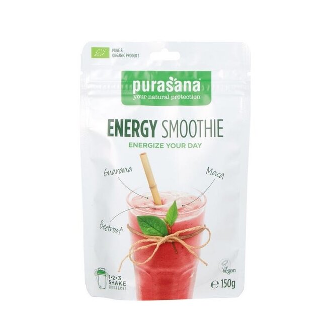 Purasana Energie smoothie shake wegański bio 150 Gram