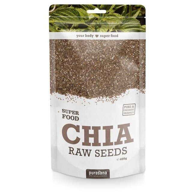 Purasana Chia zaden vegan bio 400 Gram