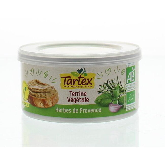 Paté Tartex alle erbe provenzali bio 125 Grammi