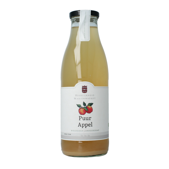 Marienwaerdt Jus de pomme biologique 750 Millilitres