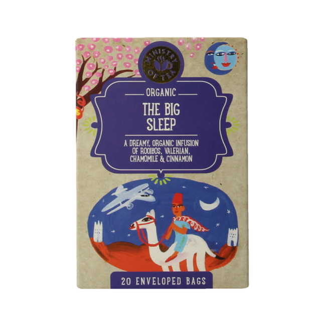 Ministry Of Tea The Big Sleep Organic 20 Tea Bags