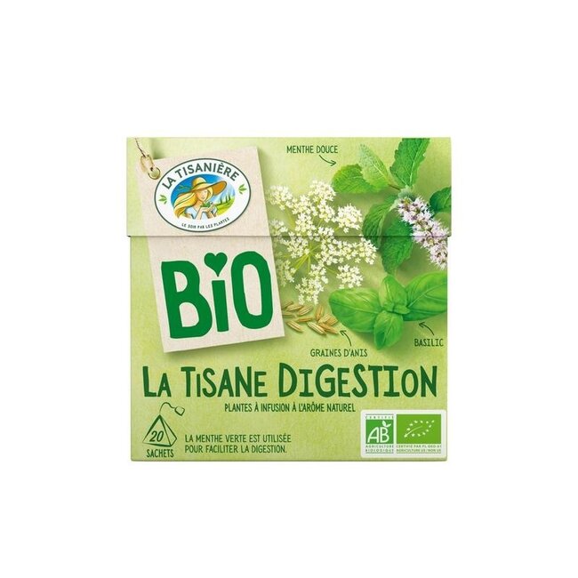La Tisanière Infusion Digestion bio 20 sachets