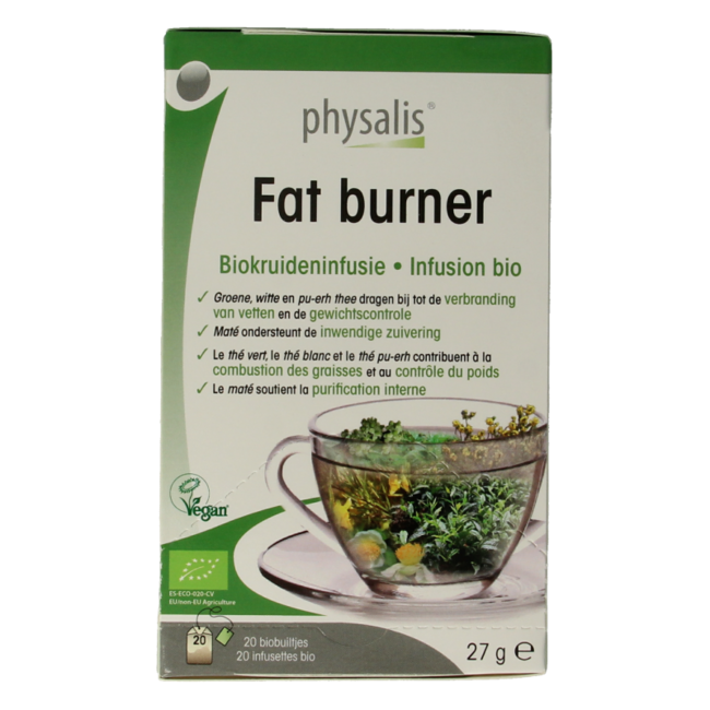 Physalis Fat burner tea organic 20 bags