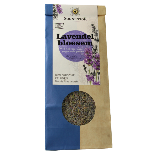 Té de flores de lavanda bio 70 gramos