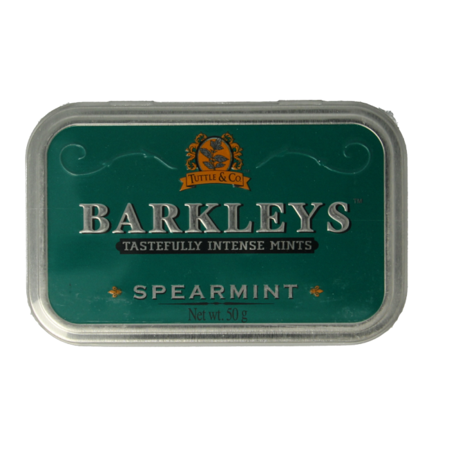 Barkleys Classic Spearmint Mints 50g