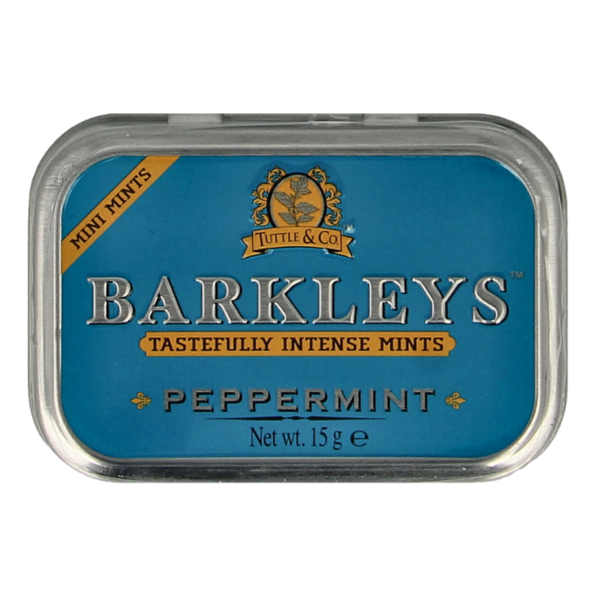 Barkleys Sugar-free Peppermint Mints 15g