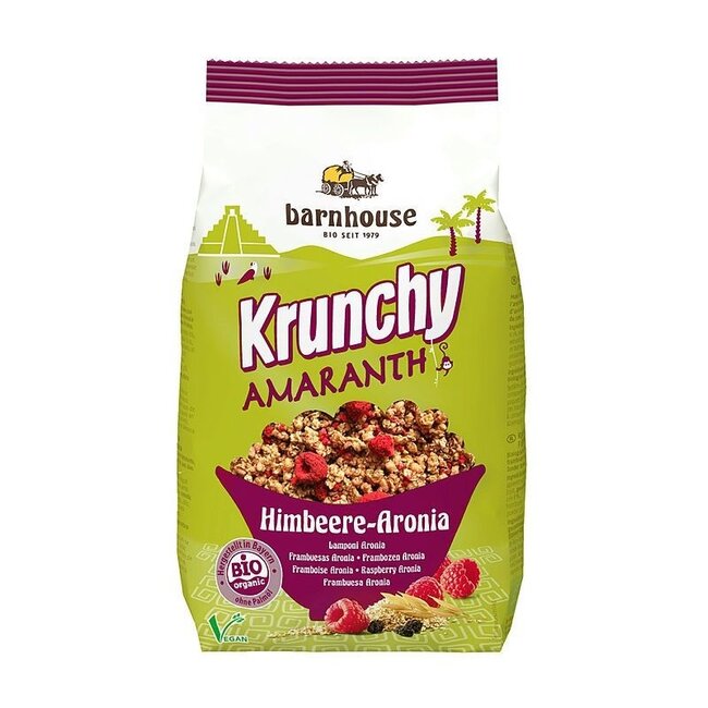 Barnhouse Krunchy amarant malina aronia bio 375 Gramów