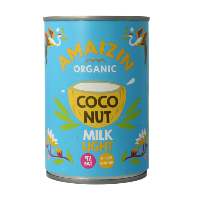 Amaizin Lait de coco léger bio 400 ml