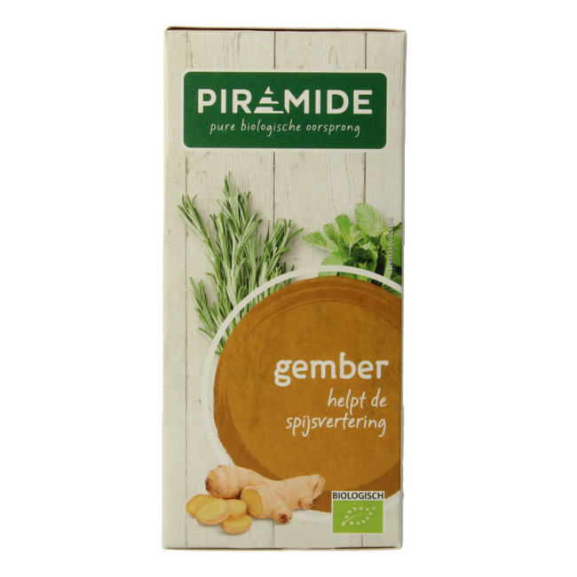 Thé au gingembre bio 20 sachets