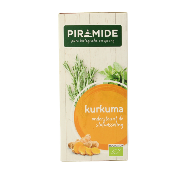 Kurkuma thee bio 20 Zakjes