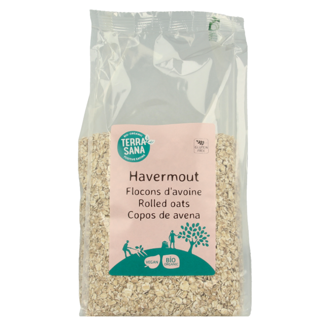 Havermout glutenvrij bio 450 Gram