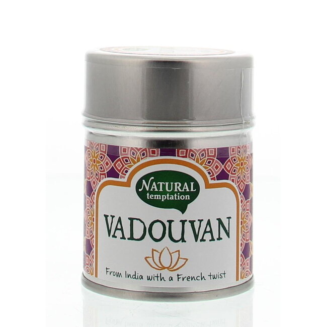 Natural Temptation Vadouvan organic natural spices tin 50g