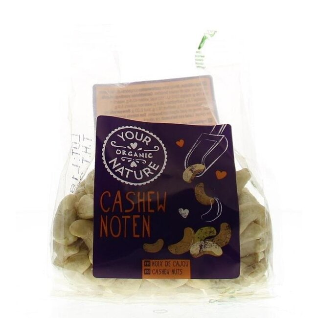 Your Organic Nature Cashew noten bio 120 Gram